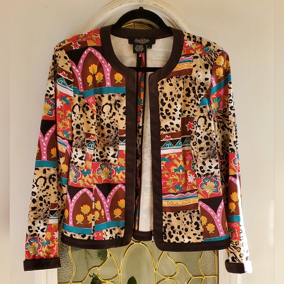 Peck & Peck Jackets & Blazers - Peck & Peck NWOT vibrant light jacket